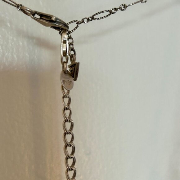 Silpada Sterling Silver Layered Look Necklace with Charms - Picture 3 of 5